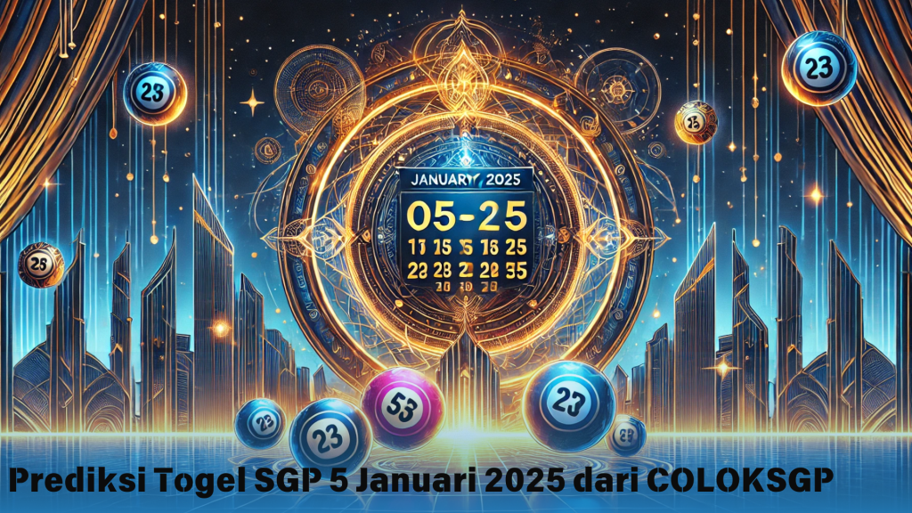 Prediksi Togel HK 5 Januari 2025 dari COLOKSGP