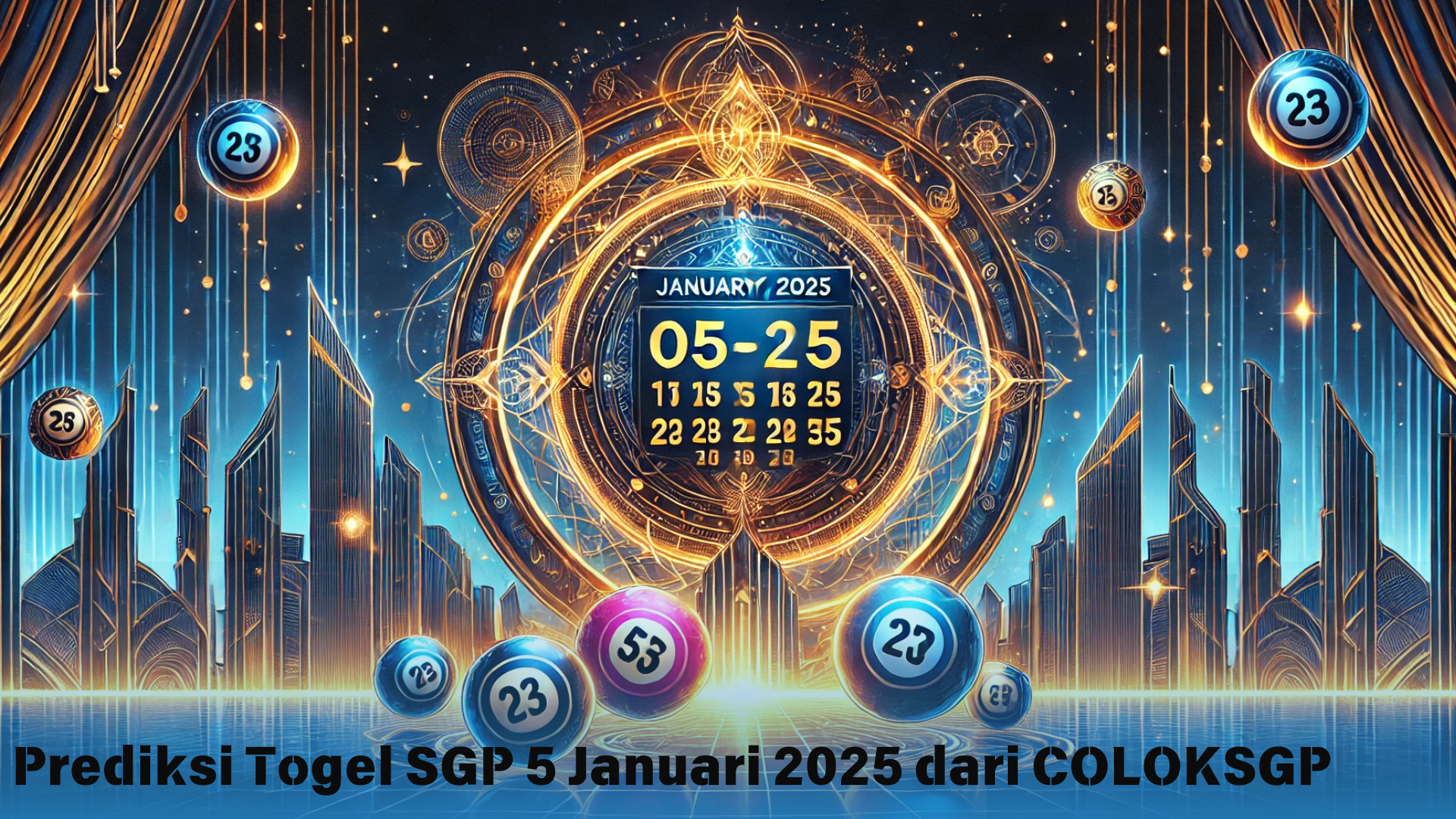 Prediksi Togel HK 5 Januari 2025 dari COLOKSGP