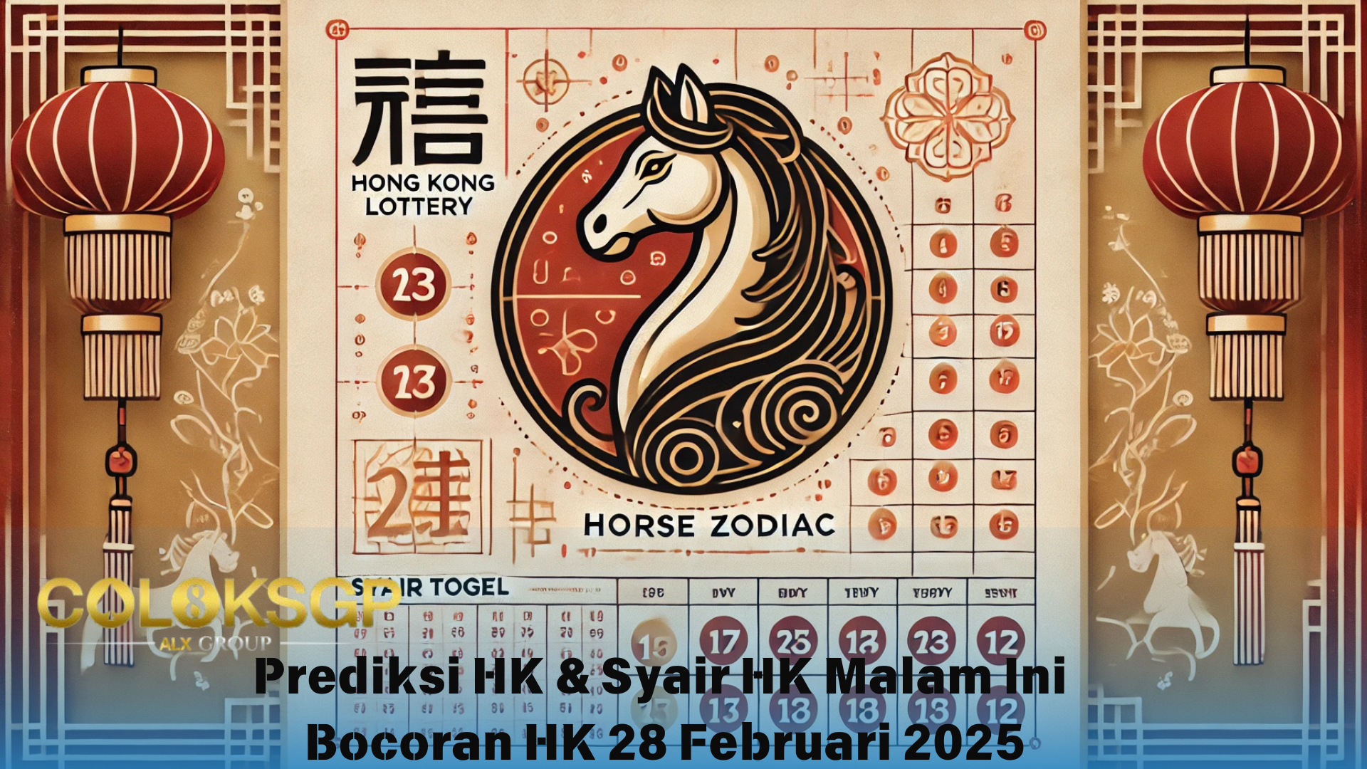 Prediksi HK Bocoran HK Hari Ini - 28 Februari 2025